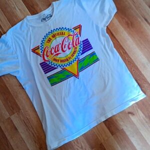 Vtg Coca-Cola vtg logo tee t-shirt Mens Size Large